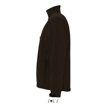 Logotrade presentreklam bild: RELAX HERR SOFTSHELL JACKA