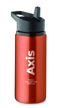 Logotrade profilprodukter bild: Flaska med enkel vägg 500 ml