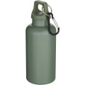 Oregon 400 ml vattenflaska av RCS-certifierad återvunnen plast med karbinhake, Ljunggrön