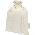 Odisha 140 g/m² presentpåse av ekologiskt OCS-material – 42 x 30 cm, Naturlig