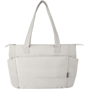 Logotrade profilreklam bild: Puffer 15,6" laptoptote av återvunnen GRS, 18 l