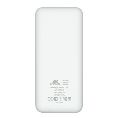 Logotrade reklamprodukter bild: Powerbank VA2081 20000 mAh RIVACASE