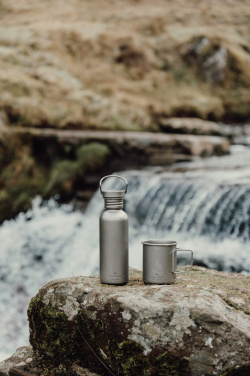 Logotrade profilreklam bild: Nordic Drift Trail Light Titanium vattenflaska 600 ml
